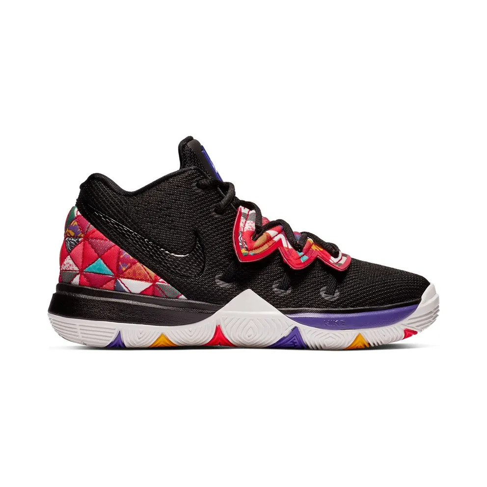 Nike Kyrie 5 Chinese New Year 2019 (PS) Black/Summit White-Black (AQ2458-010)