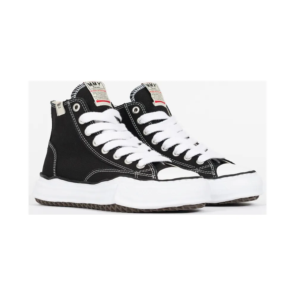 Maison Mihara Yasuhiro Peterson OG Sole Canvas High Black (A01FW701-BLK)