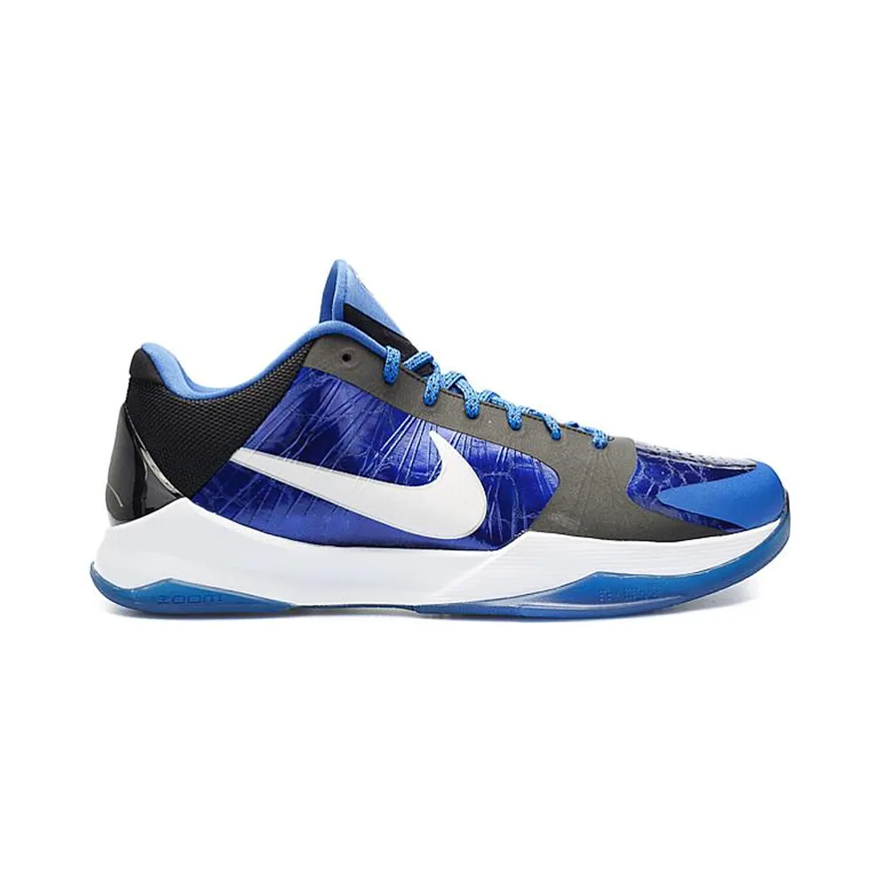 Nike Zoom Kobe 5 Duke Varsity Royal/White-Black-Metallic Silver (386429-411)