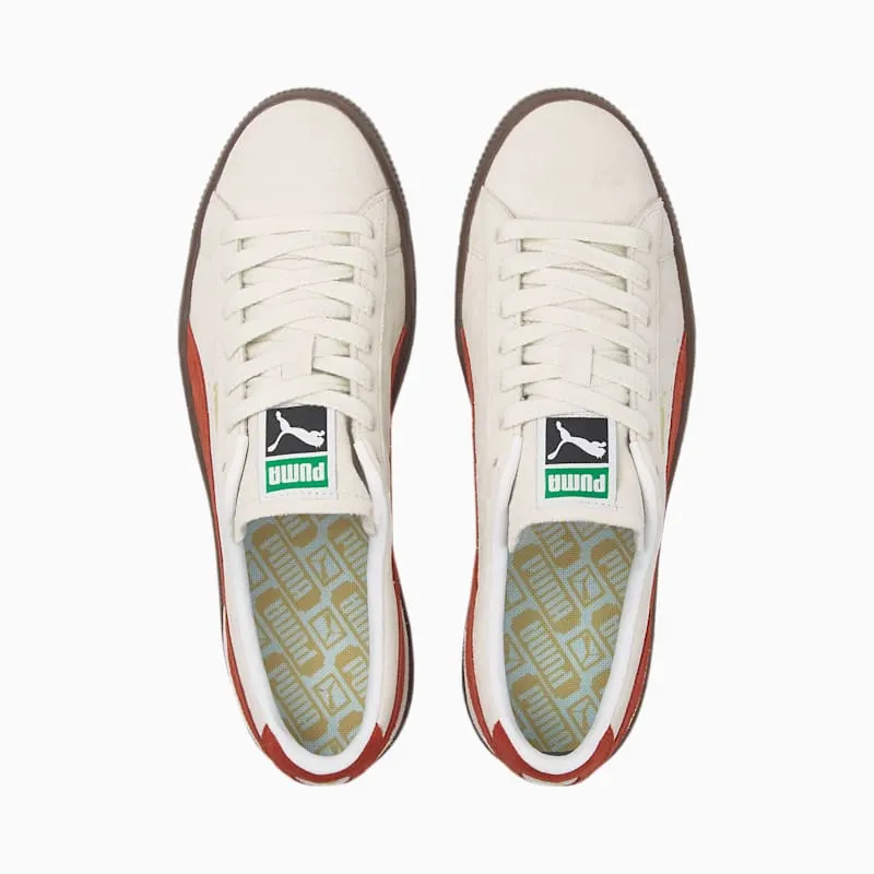 Women’s PUMA Suede VTG Pristine/Chili Oil/Gum (374921-16)