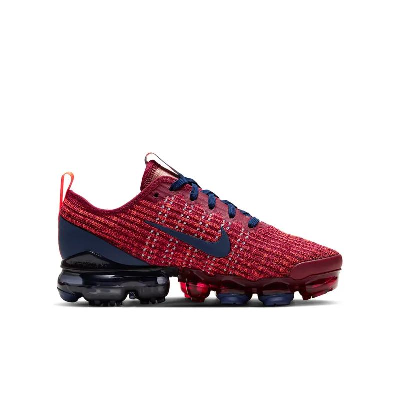 Nike Air VaporMax Flyknit 3 Noble Red (GS) Noble Red/Blue Void (BQ5238-602)