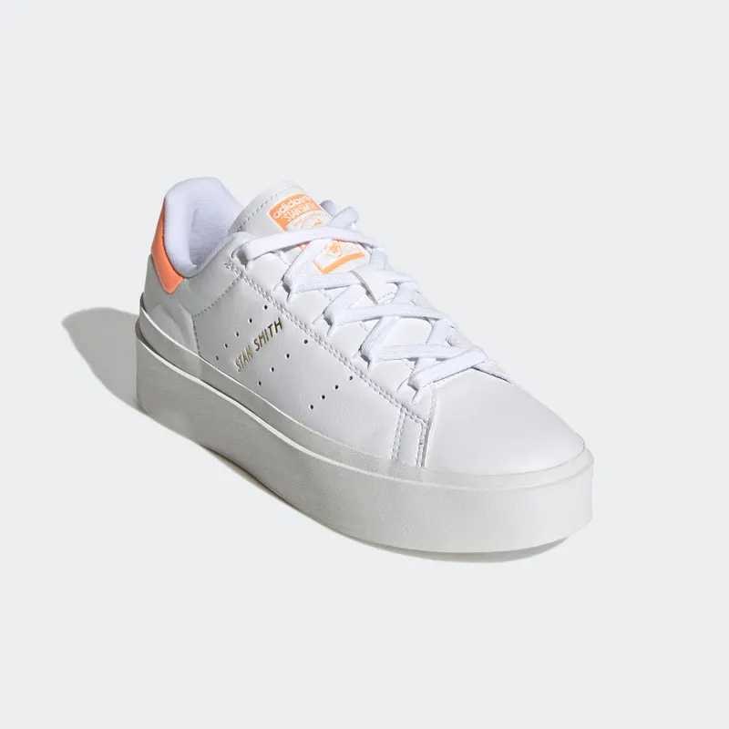 Adidas Stan Smith Bonega Cloud White / Cloud White / Beam Orange (GY9342)