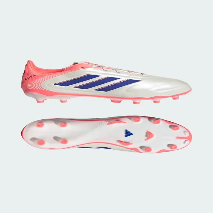 adidas Copa Pure 3 Elite Firm/multi-ground Boots Kids “Off White / Lucid Blue / Signal Coral” (JR2851)