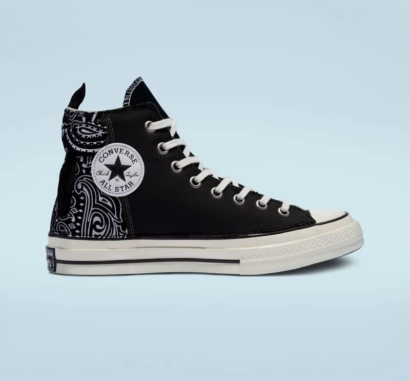 Converse Paisley Patchwork Chuck 70 Black Paisley Patchwork (172906C)