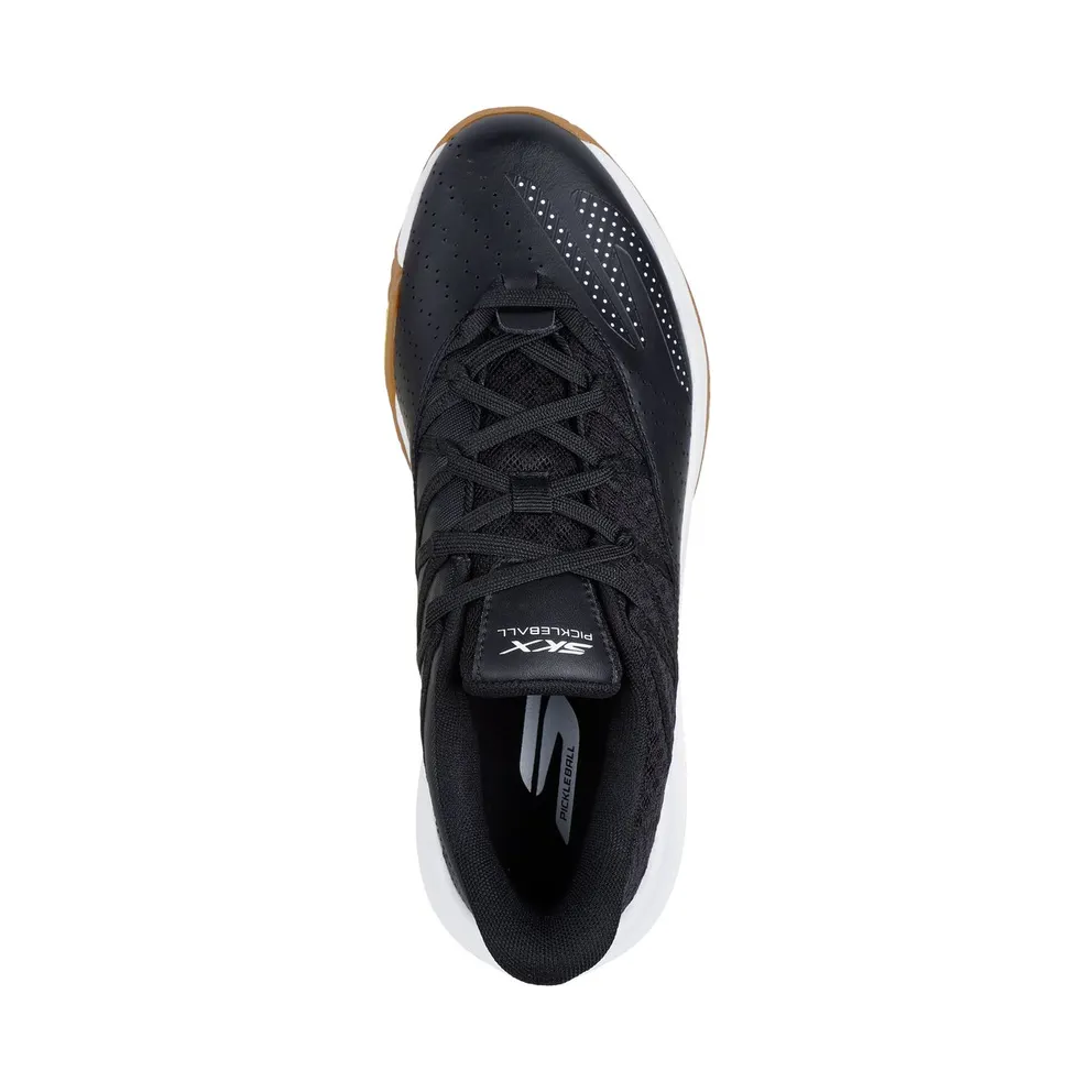 Skechers Relaxed Fit: Viper Court Rally Sneaker Black/White
