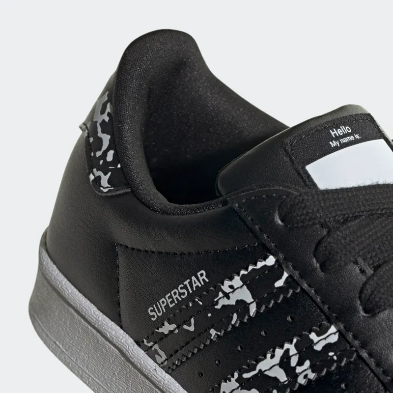 Adidas Superstar Core Black / Core Black / Cloud White (GW4068)