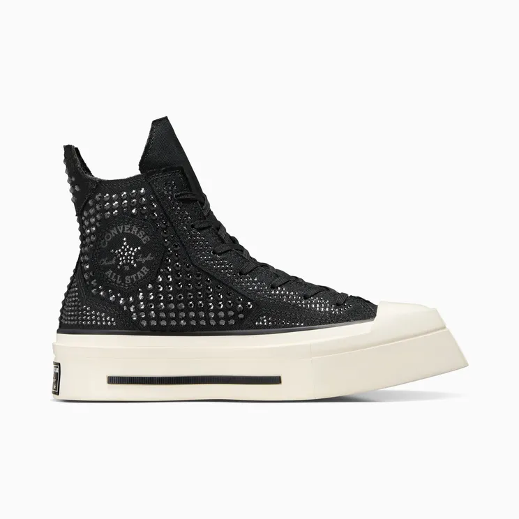 Converse Chuck Taylor All Star 70 Hi De Luxe Squared Swarovski Black (A09070C)
