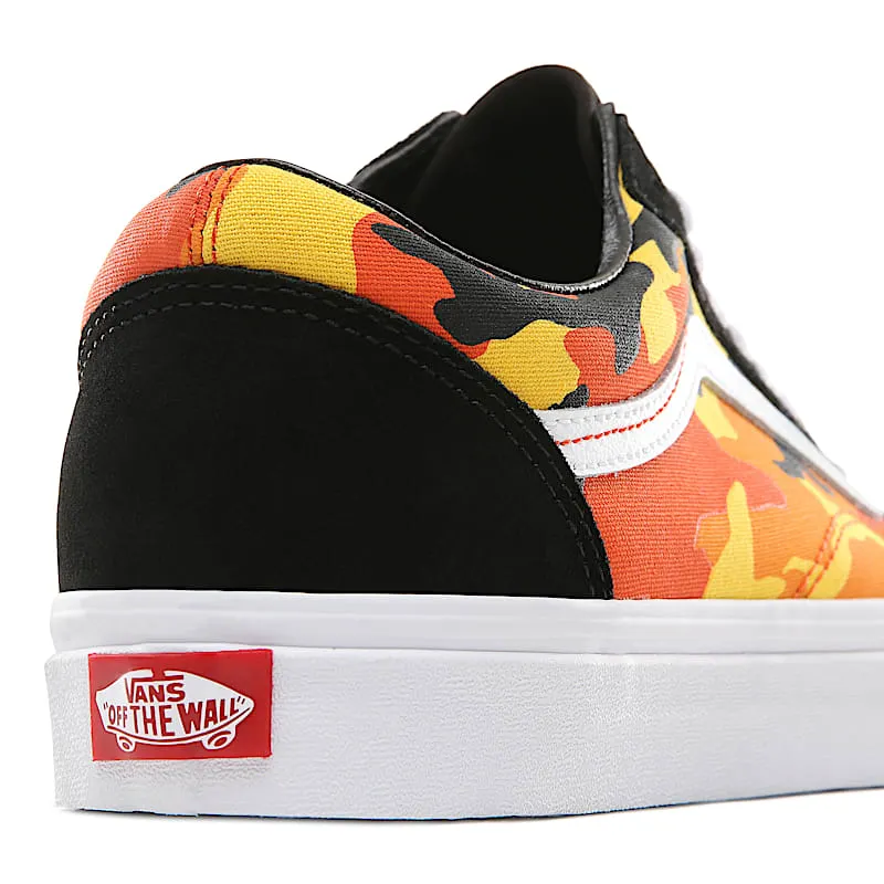 Vans Old Skool Pop Camo Orange Black/Spicy Orange-True White (VN0A38G1RK3)