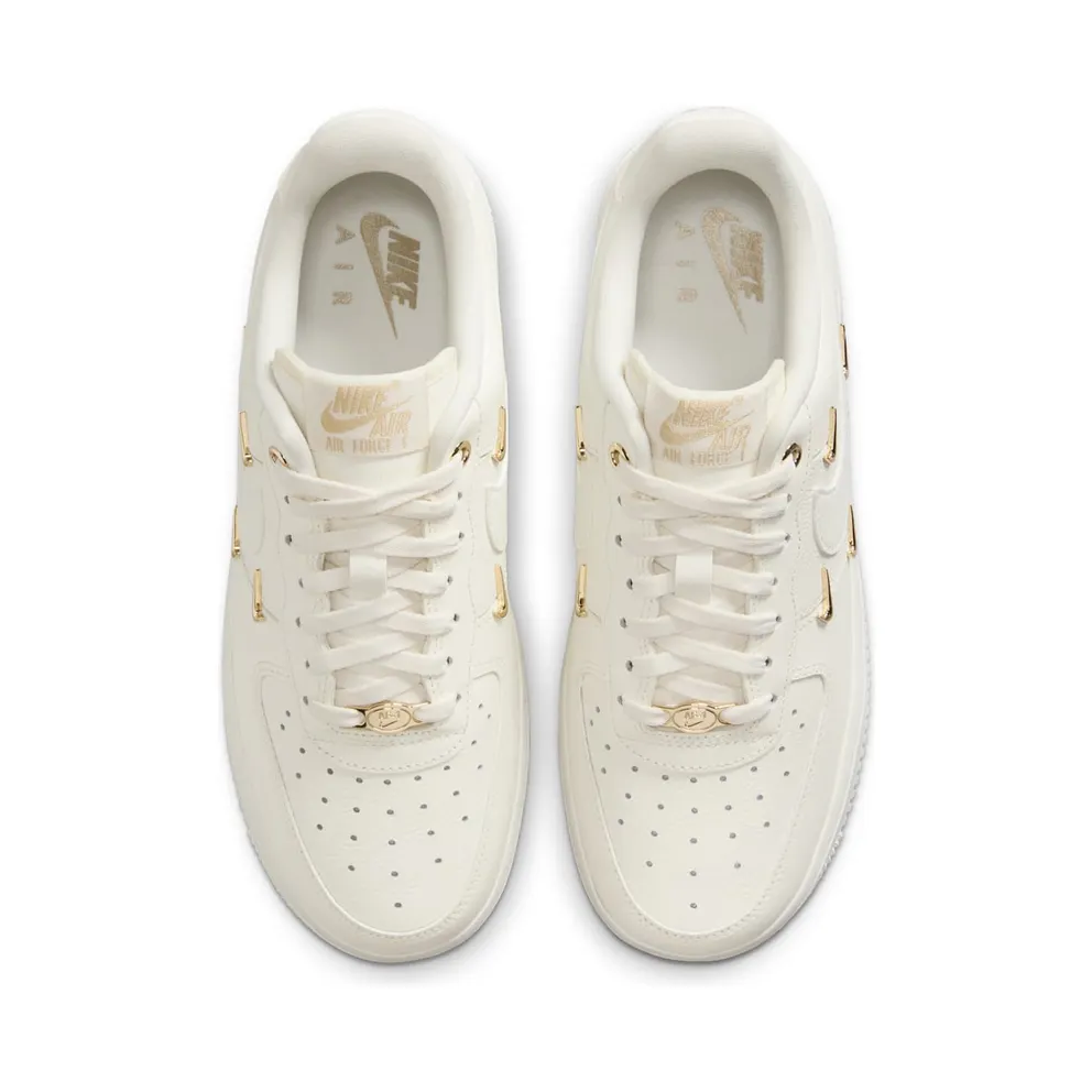 Nike Air Force 1 ’07 LX CN Sail Gold Mini Swooshes (FV3654-111)