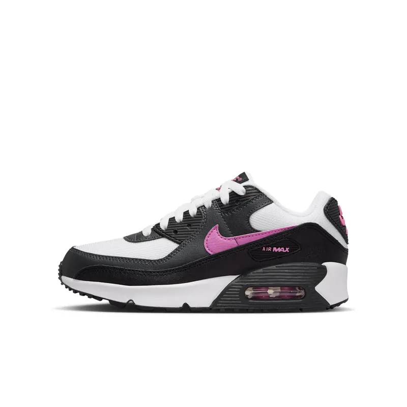 Nike Air Max 90 White/Black/Anthracite/Playful Pink (IQ0098-104)