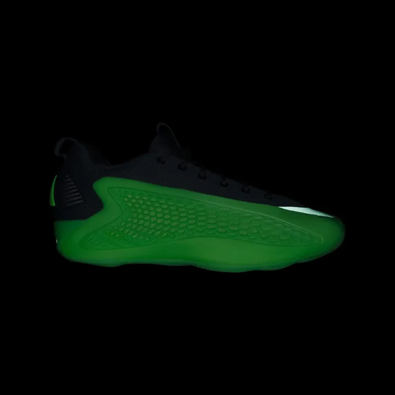 Adidas Anthony Edwards 1 Low Basketball Lucid Lime / Aurora Ink / Core Black (JI4065)