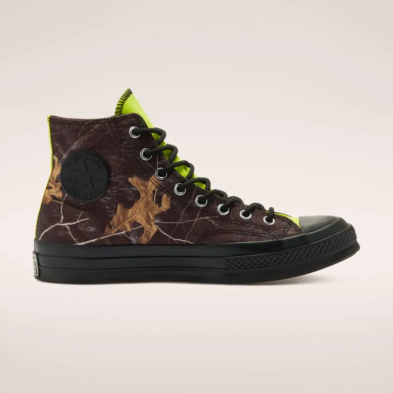 Converse Chuck Taylor All-Star 70s GTX Hi Black Black/Lemon Venom-Egret (169364C)