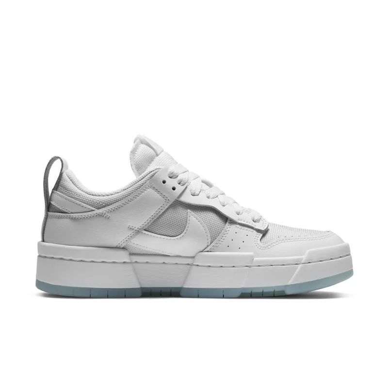 Nike Dunk Low Disrupt Photon Dust (W) Photon Dust/Summit White-Summit White (CK6654-001)