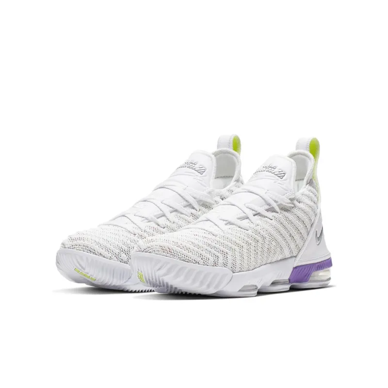 Nike LeBron 16 Buzz Lightyear (GS) White/Multi-Color-Hyper Grape-Volt (AQ2465-102)