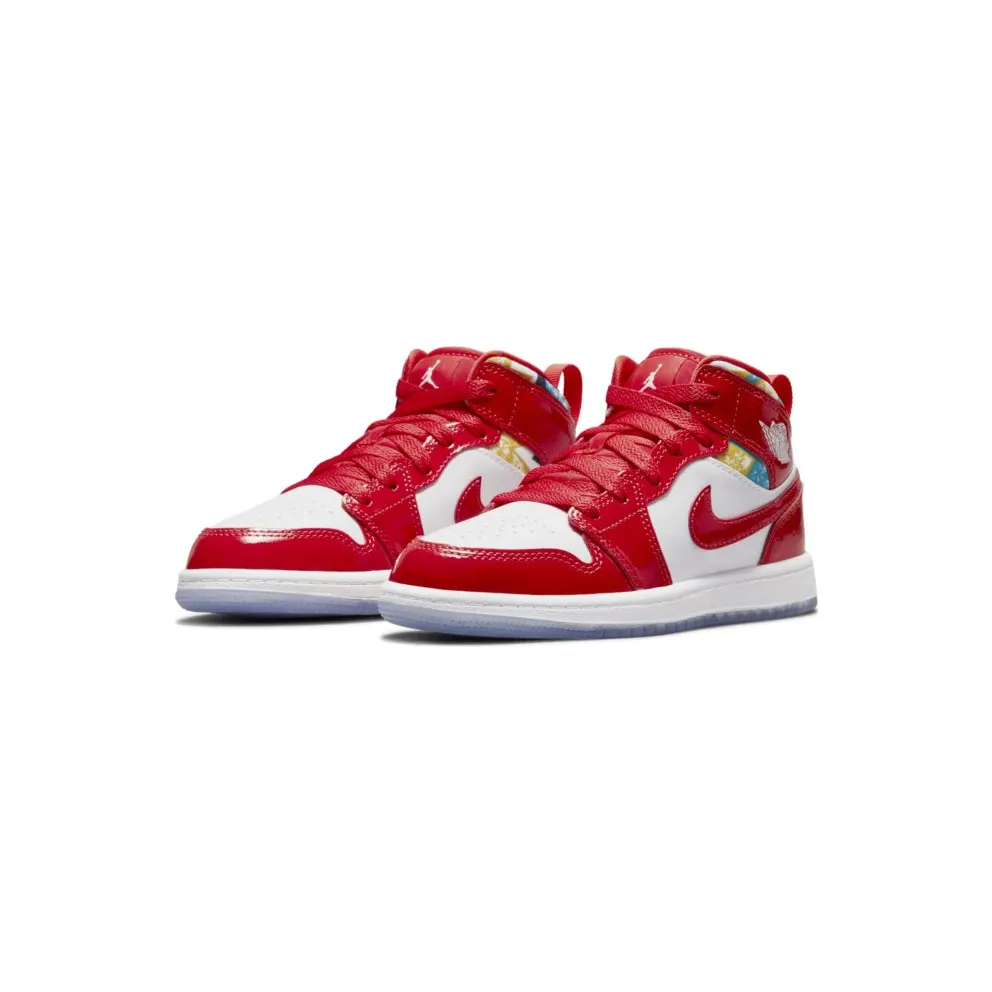 Jordan 1 Mid SE Barcelona Sweater (PS) (DC7249-600)