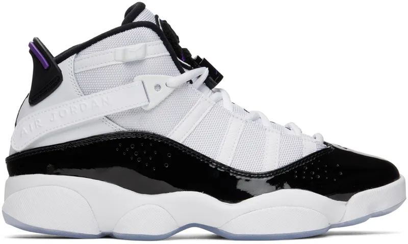Jordan 6 Rings Concord (2018) White/Black-Dark Concord (322992-104)