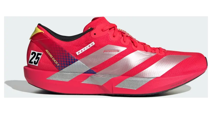 adidas Adizero Adios 9 Lucid Red Cloud White Pure Sulfur (IH5747)