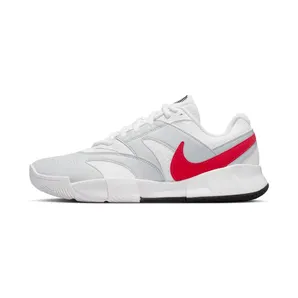 Nike Court Lite 4 “White / Pure Platinum / Light Crimson” (FD6574-109)