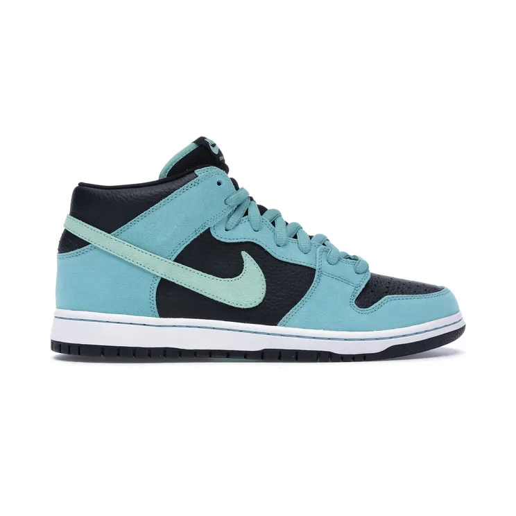 Nike Dunk Mid Pro SB ‘Sea Crystal’ Black/Medium Mint -Sea Crystal (314383-033)