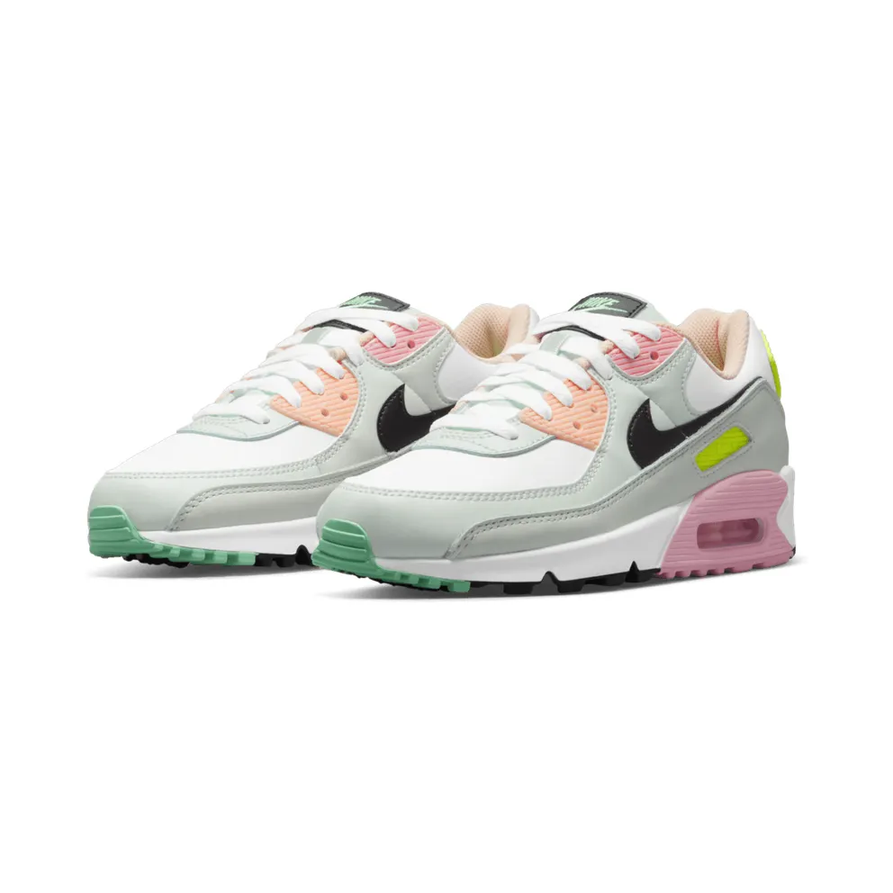 Nike Air Max 90 White Volt Green Glow (W) (CZ1617-100)