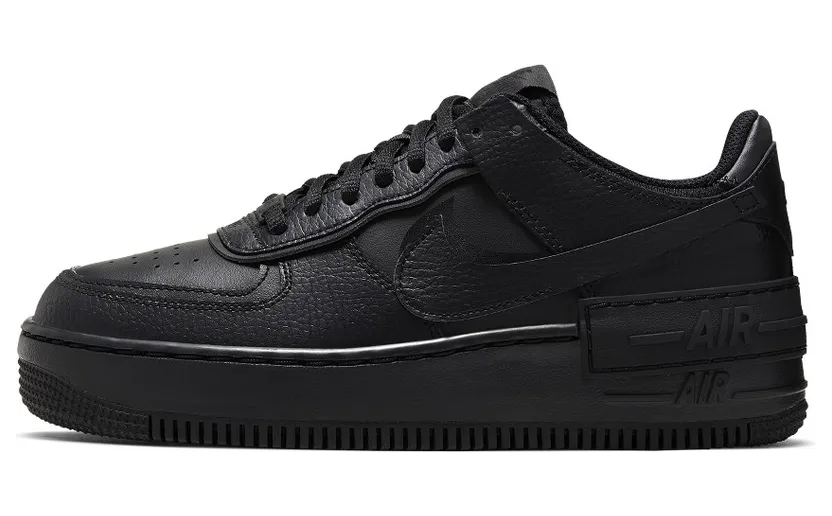 Nike Air Force 1 Shadow ‘Triple Black’ Black/Black/Black (CI0919-001)