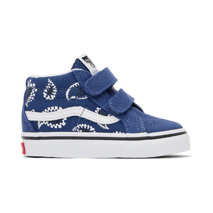 Vans Baby Blue Sk8-Mid Reissue Sneakers (VN0A5DXDNVY)