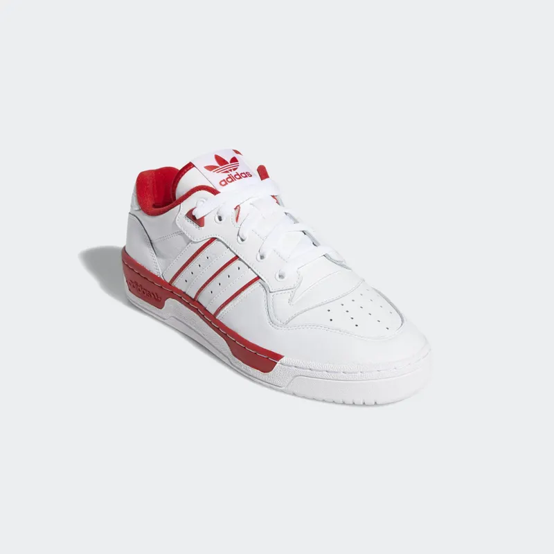 adidas Rivalry Low Cloud White Cloud White/Cloud White/Scarlet (EE4658)