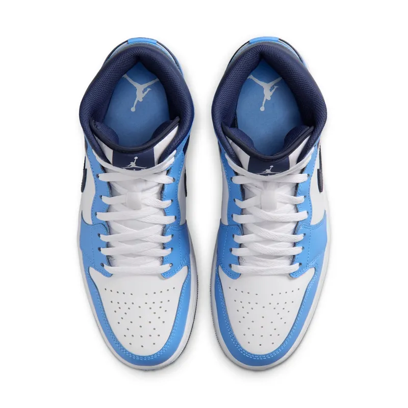 Jordan 1 Mid “University Blue Midnight Navy” (DQ8426-405)