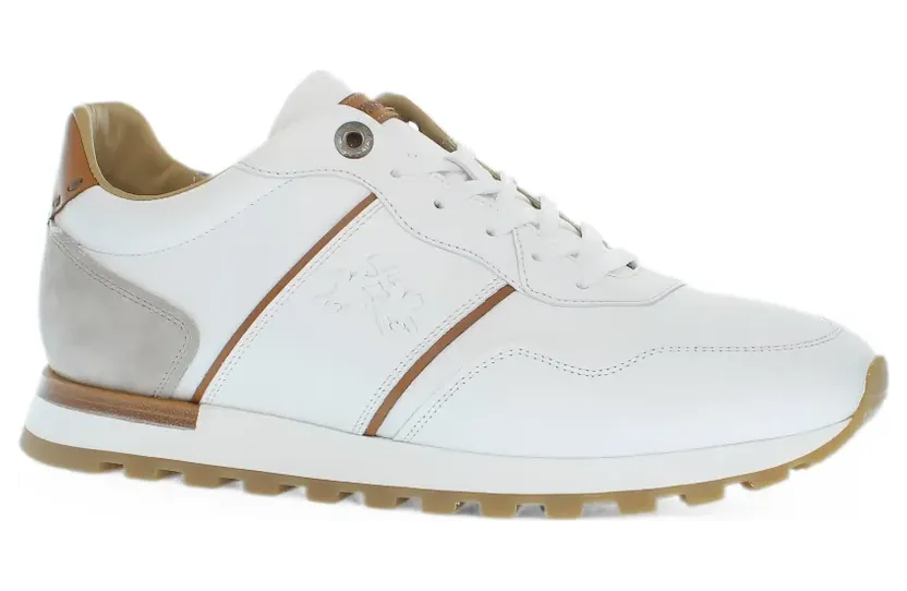 La Martina aus Leder “White” (LFM2510403000)