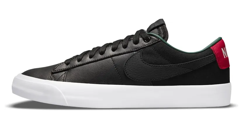 Nike SB Zoom Blazer Low Pro GT Premium Skateschoenen Zwart (DN2443-001)