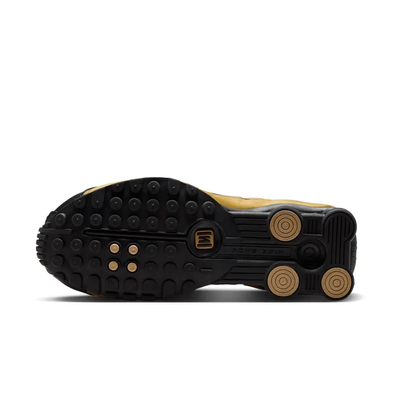 Nike Shox R4 (black / metallic gold / metallic silver) – AR3565-005