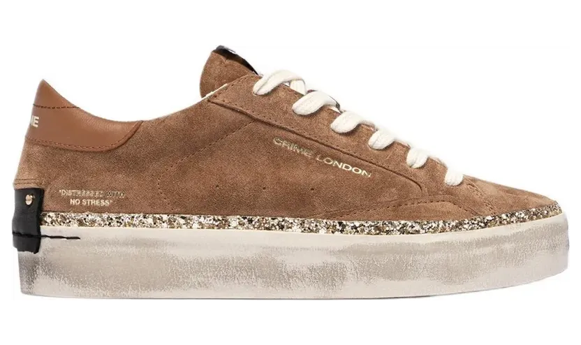 Crime London Crime sneaker Brown (23054AA9-60)