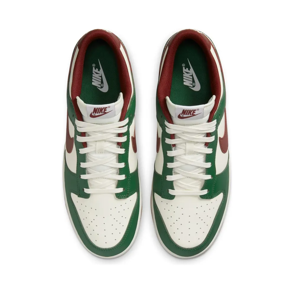 Nike Dunk Low Retro “Gorge Green / Team Red” (FB7160-161)