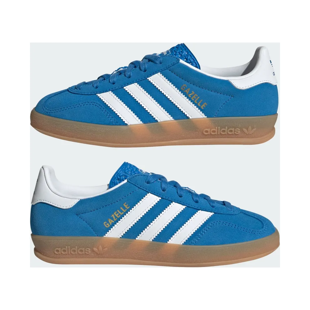 adidas Gazelle Indoor Blue Bird Cloud White Gum (JS3802)