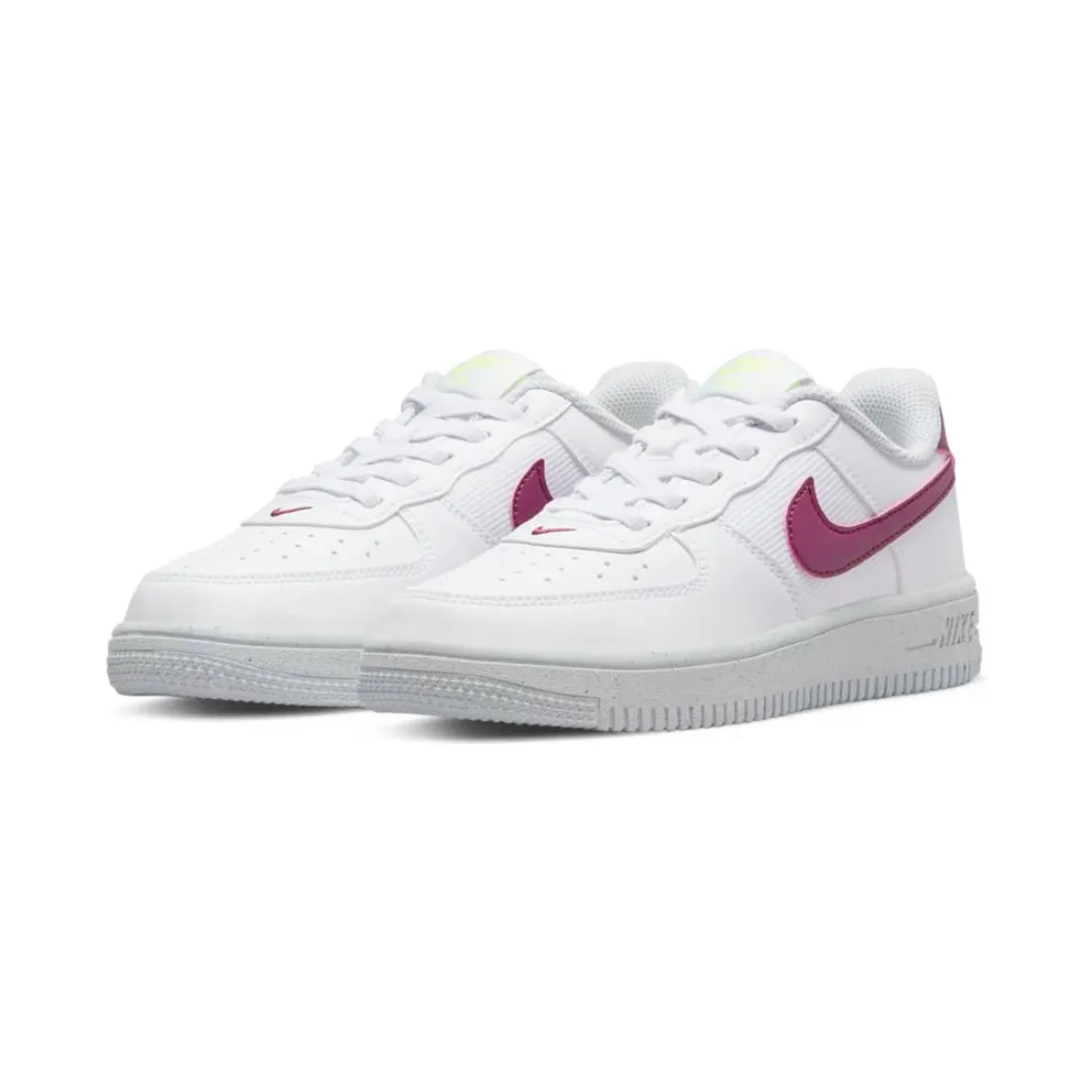 Nike Force 1 Next Natureen “White / Volt / Pure Platinum / Sangria” (DH8696-100)