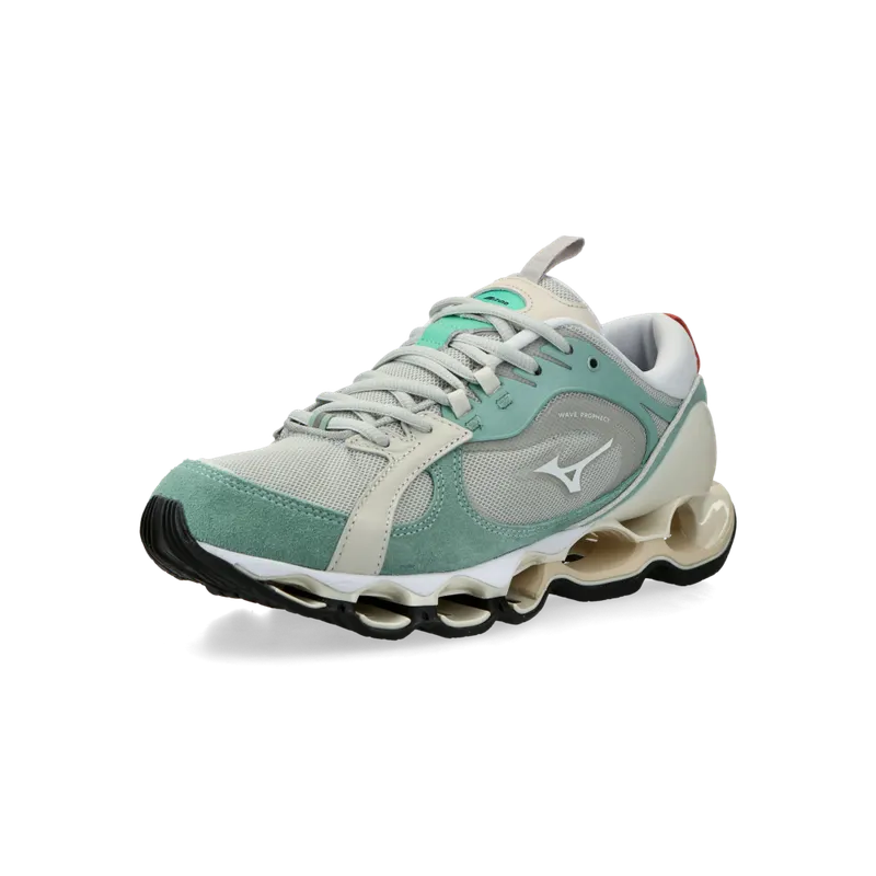 Mizuno Wave Prophecy β2 (Gray Violet / Snow White / Blue Surf) – D1GA235002