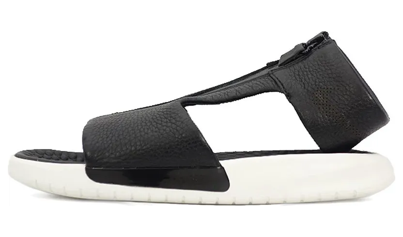 Nike Benassi Cuff Lux Slide Black White (819684-001)