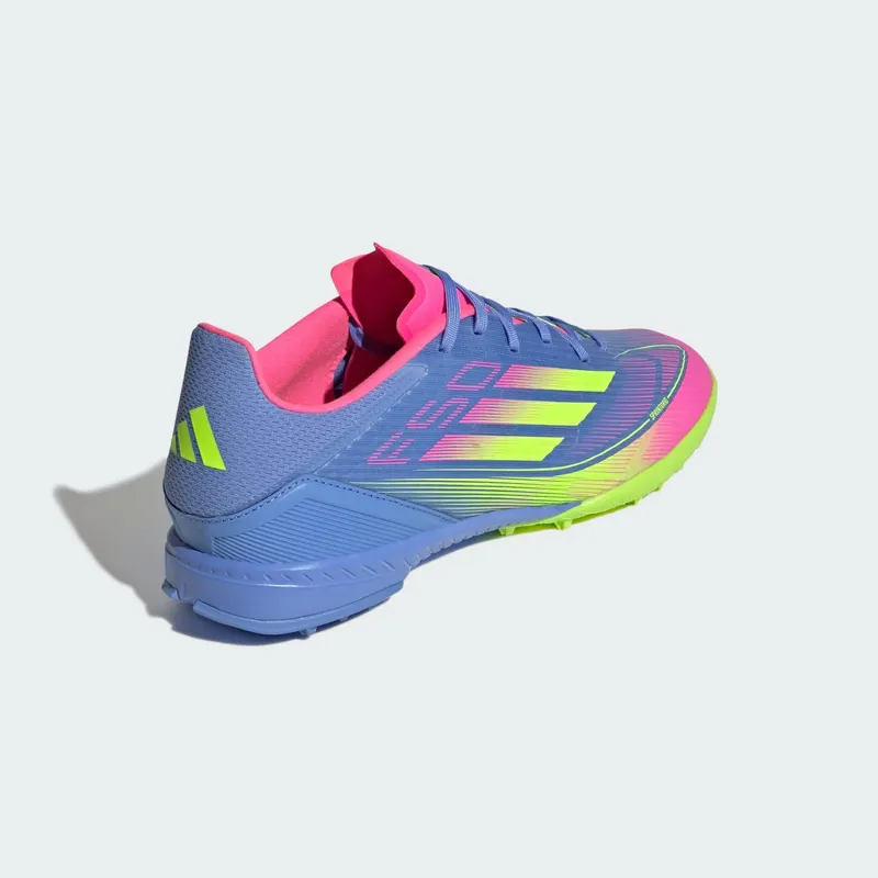 adidas F50 League Turf Blue Fusion Lucid Lemon Lucid Pink (IE1230)