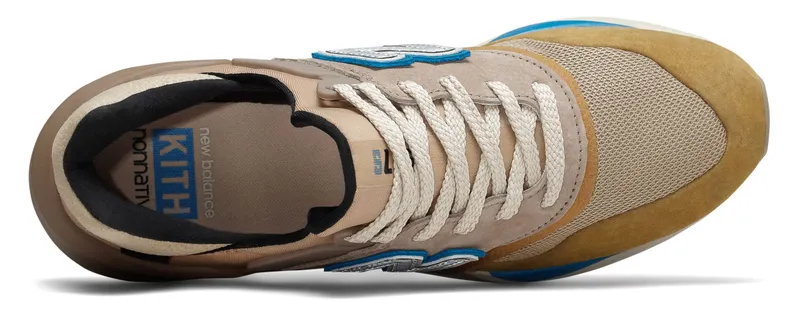 New Balance 997S Kith nonnative Brown/Black-Cobalt Blue (MS997TH)