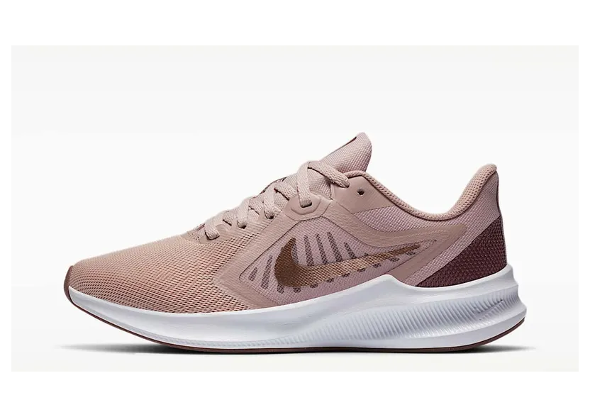 Nike Downshifter 10 “Stone Mauve / Smokey Mauve / Barely Rose / Metallic Red Bronze” (CI9984-200)