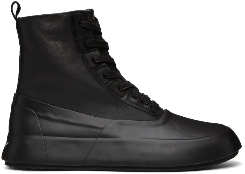 AMBUSH Black Leather (BMIE002S22MAT001)