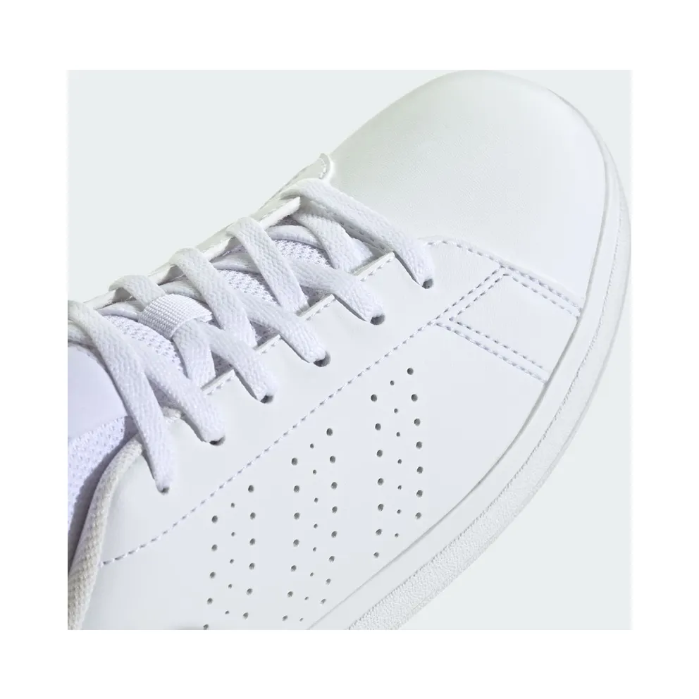 Adidas Advantage Base 2.0 Kids Cloud White / Cloud White / Green (ID3889)