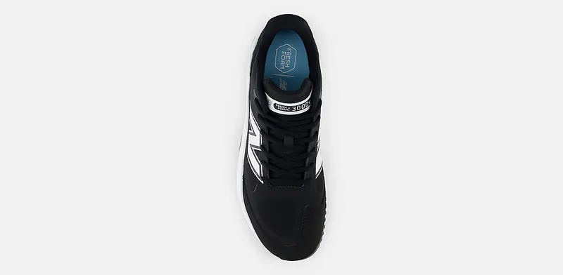New Balance Fresh Foam 3000v7 Turf Trainer Black White (T3000SK7)