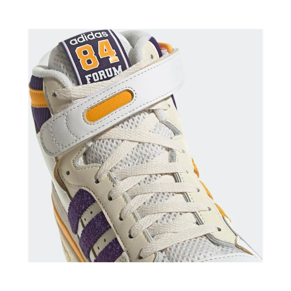 Adidas Forum 84 High Cream White / Collegiate Purple / Collegiate Gold (GX9054)