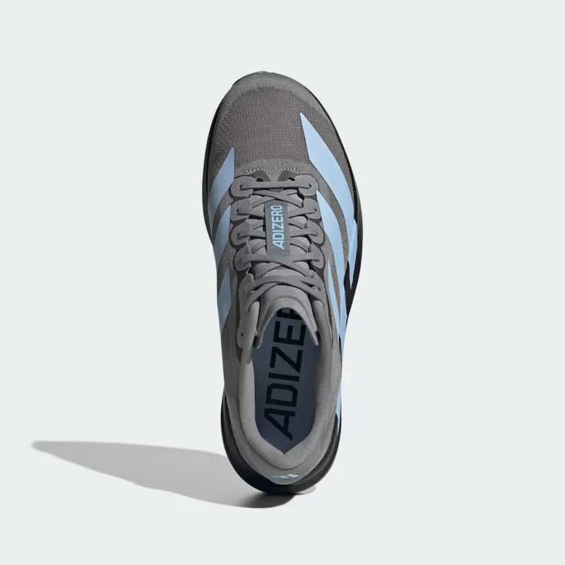 Adidas Adizero EVO SL Grey Three / Glow Blue / Core Black (KK3531)