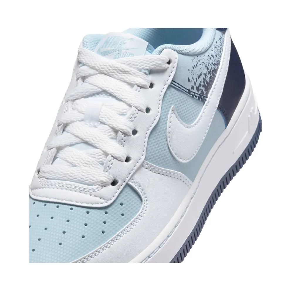 Nike Air Force 1 Low GS “Light Armory Blue Midnight Navy White” (IB7686-400)