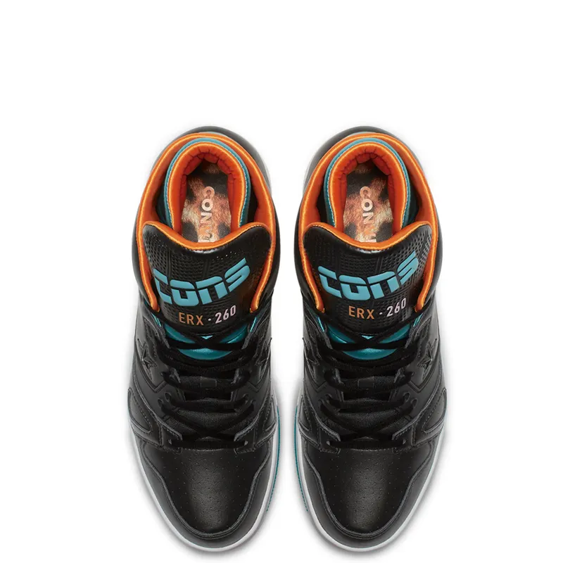 Converse ERX 260 Mid Just Don Animal Pack Black Black/Rapid Teal-Orange Rind (163784C)