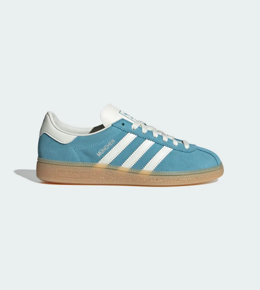 Adidas Muenchen Preloved Blue / Off White / Silver Metallic (JS3991)
