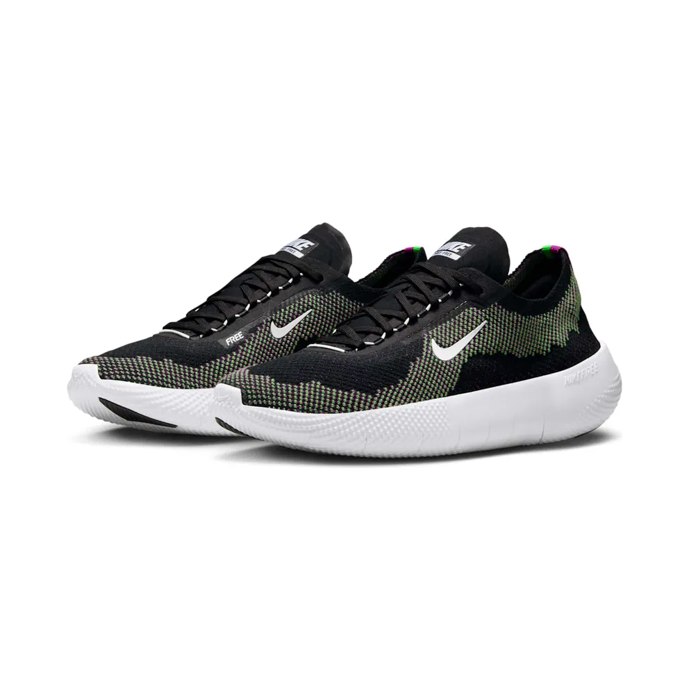 Nike Free 2025 Black White Green Strike Purple (HF1078-003)