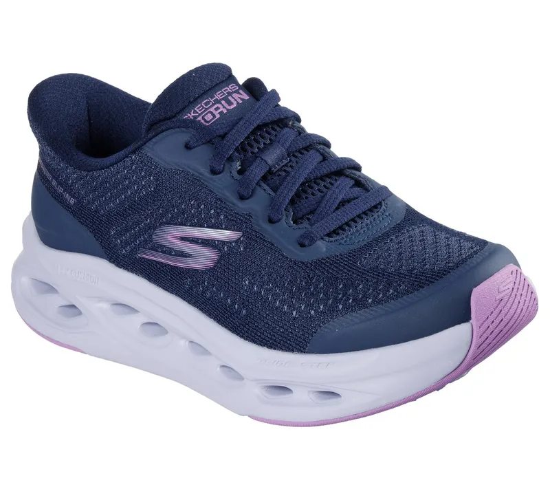 Skechers Slip-ins: Max Cushioning Glide-Step – Hartford Sneaker Marine/Purper